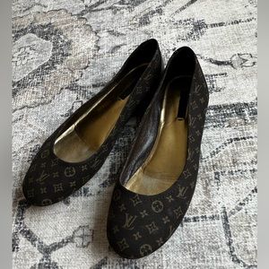 Louis Vuitton Iconic Monogram Print Flats